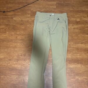 Adidas tan golf pants - 32x32
